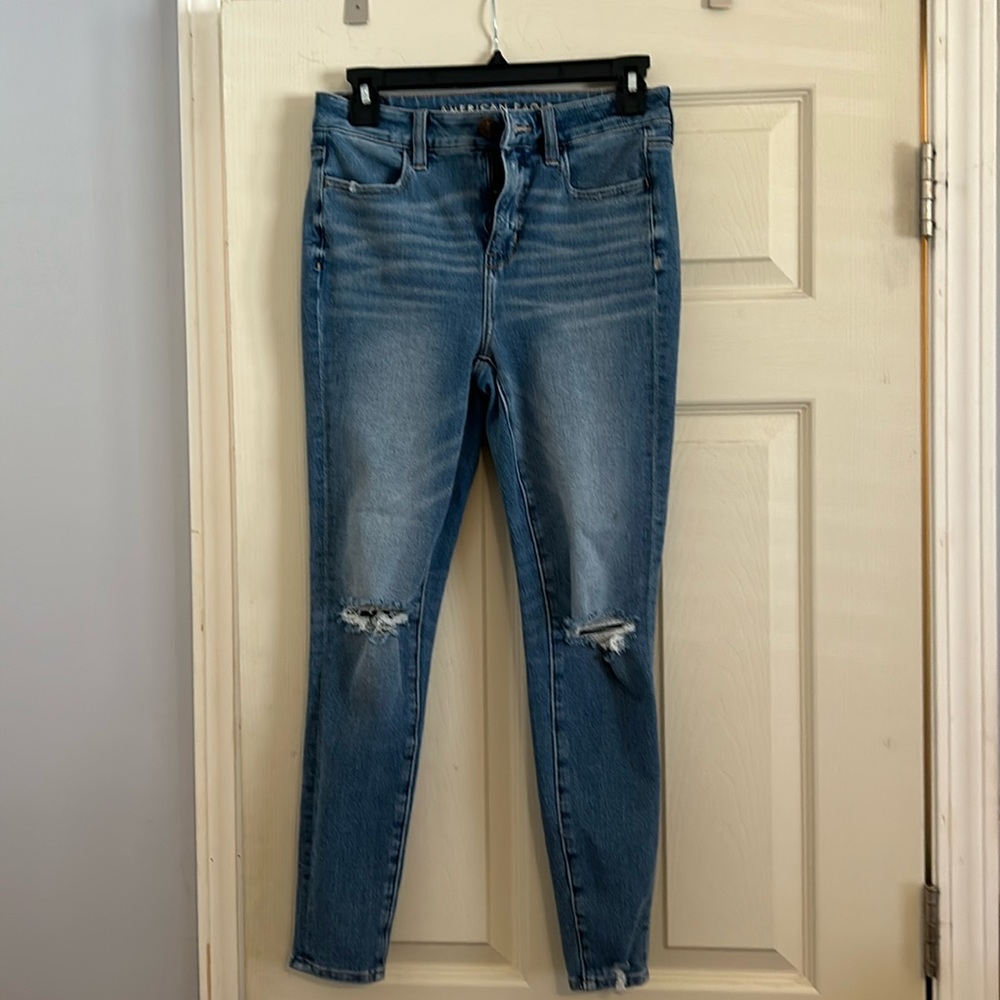 American Eagle Next to New size 24 Distressed/Ripped Jeans Denim